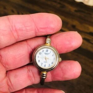 Mondaine Women's Gold and Silver Smartwatch